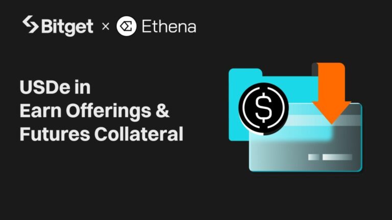 Bitget Strengthens Partnership with Ethena Labs by Supporting USDe in Earn Offerings and Futures Collateral