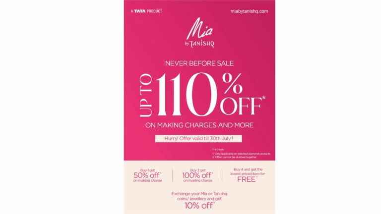 Unlock Irresistible Offers with Mia by Tanishq's 'Never Before Sale’