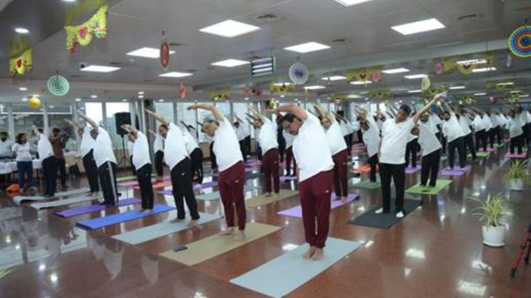 Bank of India celebrated 10th International Day of Yoga (IDY)