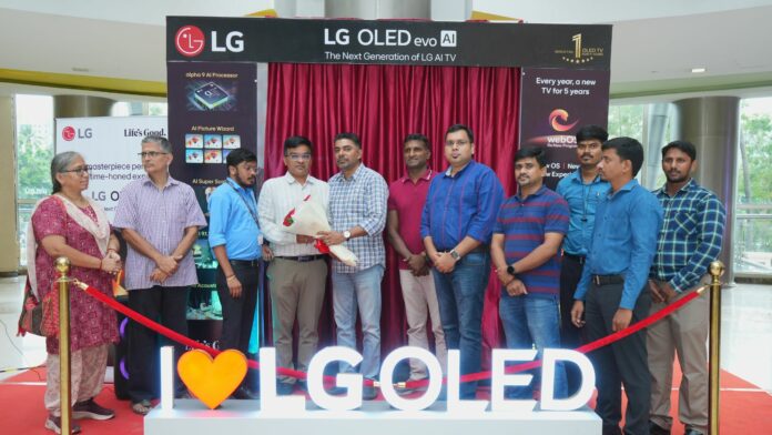 LG Electronics India Launches Next Generation Of AI TVs In Chennai