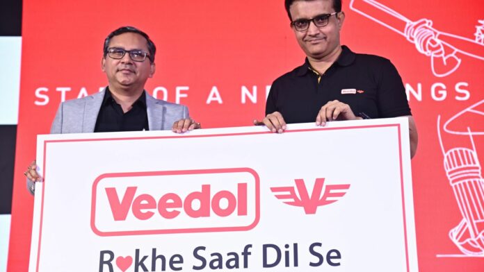 VEEDOL SIGNS CRICKET LEGEND SOURAV GANGULY AS BRAND AMBASSADOR