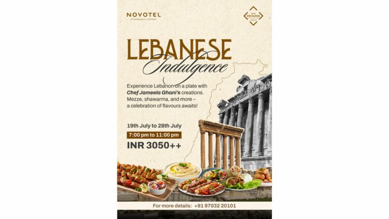 Lebanese Indulgence @Novotel Hyderabad Airport