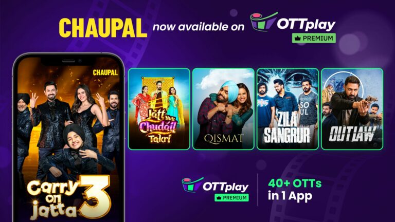 OTTplay onboards Chaupal Punjabi in the quest to expand their regional audience base